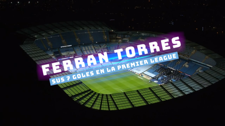 Los goles de Ferran Torres en la Premier League