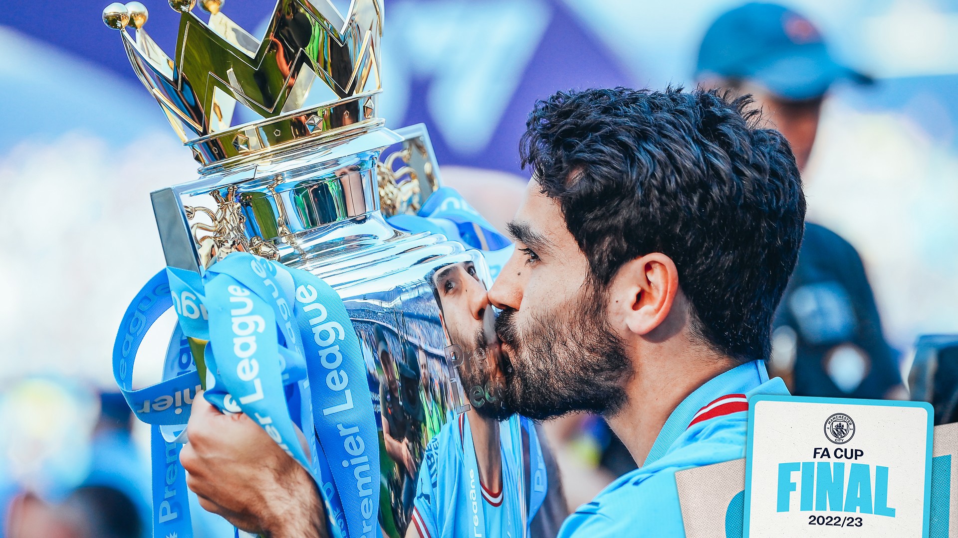 TROPHY LIFT : Ilkay Gundogan will be hoping to raise aloft the FA Cup this weekend