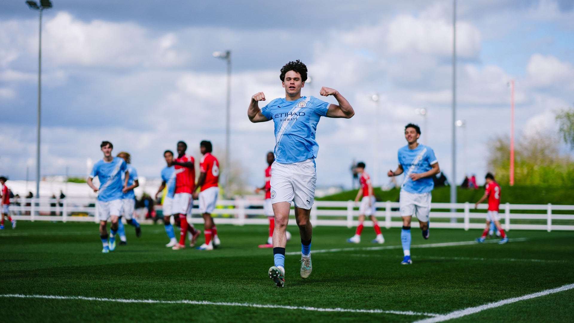 CLINICAL  : Teddie Lamb heads home for City.