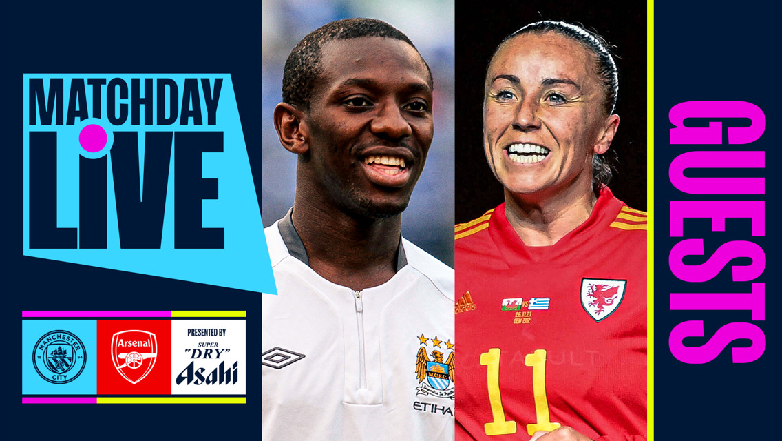 Matchday Live: Wright-Phillips and Harding guests for Arsenal clash 