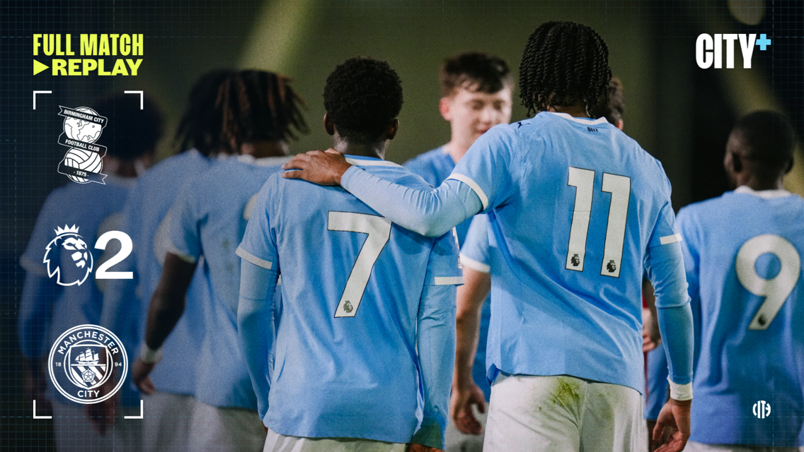 Full-match replay: Birmingham City v City - Premier League 2