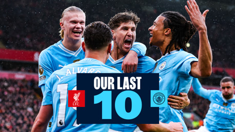 Watch: Our last 10 Premier League away goals at Liverpool