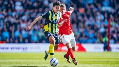 City beaten by fellow Champions League chasers Forest