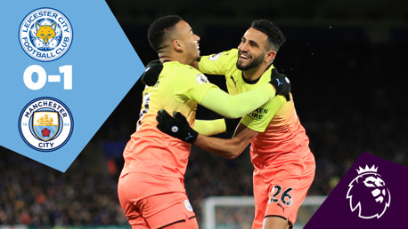 Leicester 0-1 City: Full match replay
