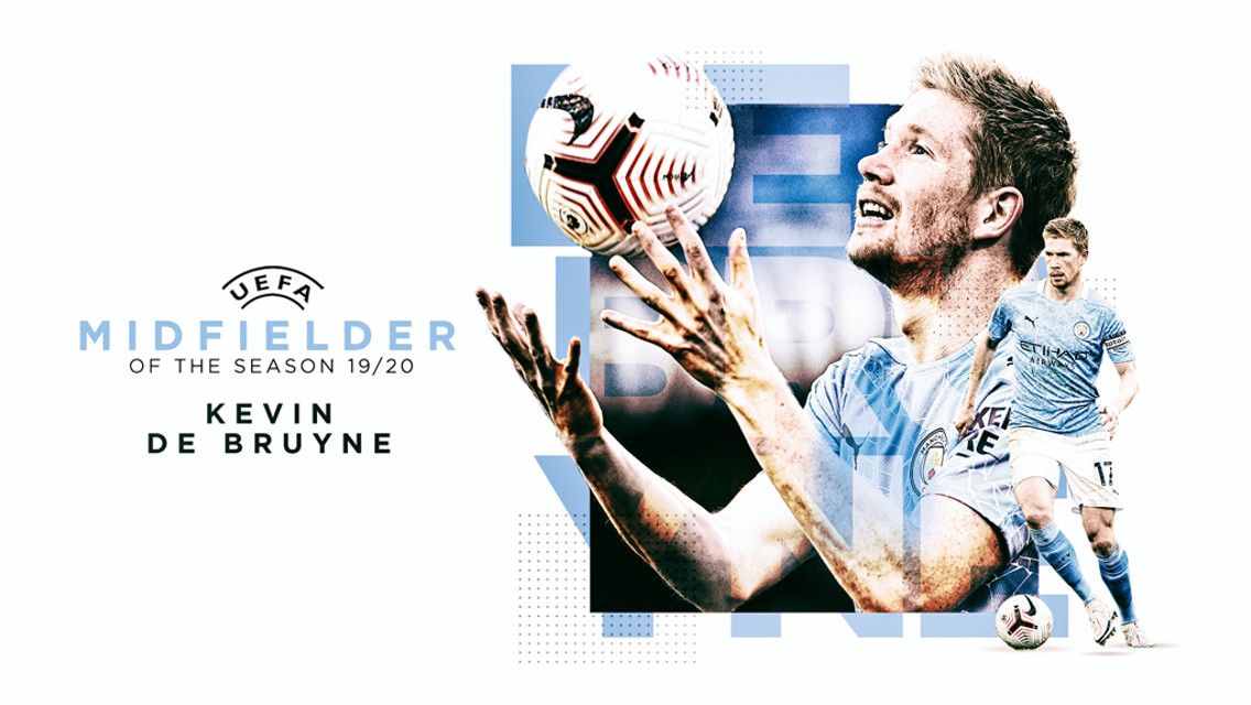 De Bruyne named UEFA Midfielder of the Season 