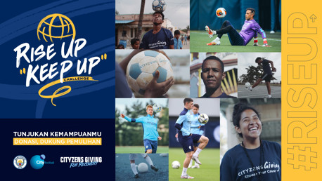 Rise Up, Keep Up Challenge: Tunjukkan Kemampuan Anda!