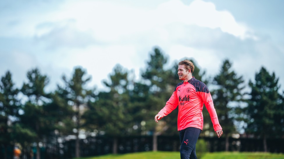 NATURAL ABILITY : De Bruyne enjoying Spring