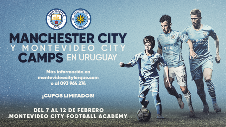 ¡Llegaron los Manchester City & Montevideo City Camps a Uruguay! 