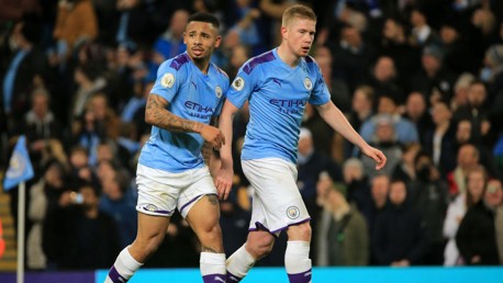Geste du Match : De Bruyne pour Jesus 