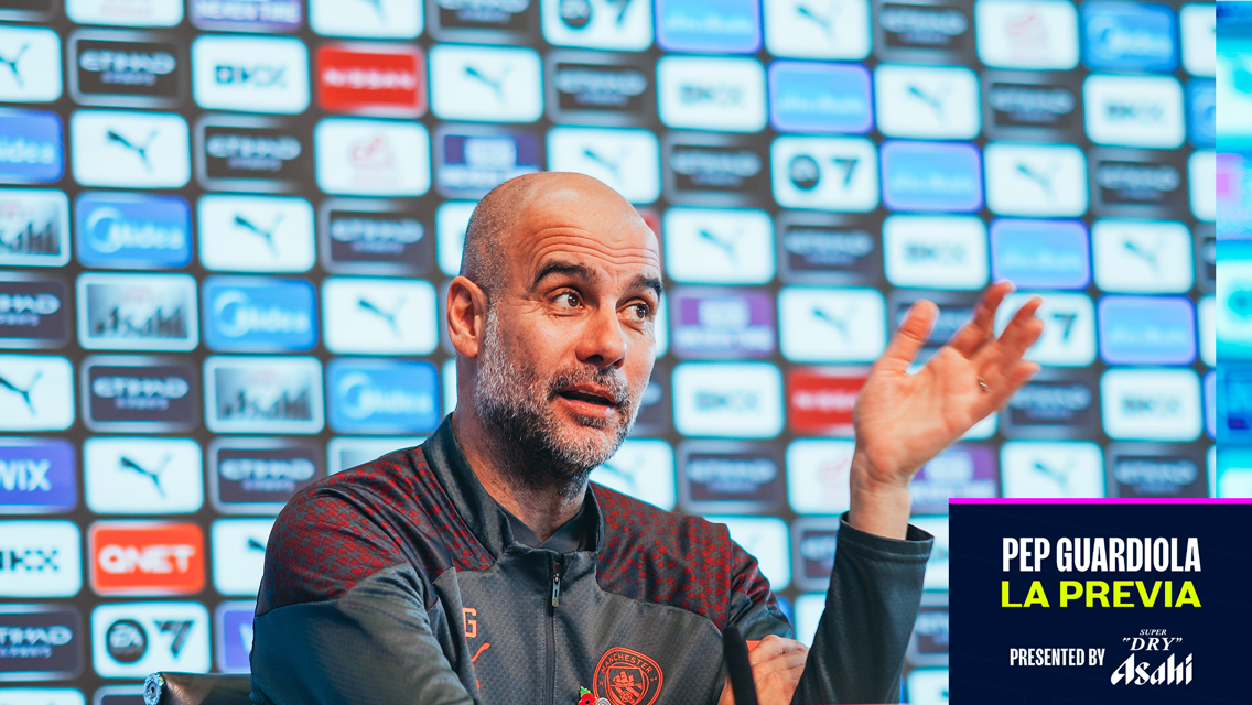"Hablé con De Bruyne y me dijo que se siente muy bien, pero iremos paso a paso"