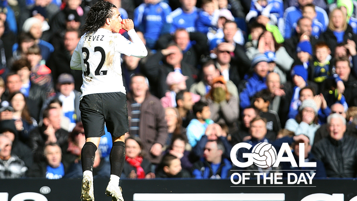GOAL OF THE DAY | Tevez v Chelsea 2010
