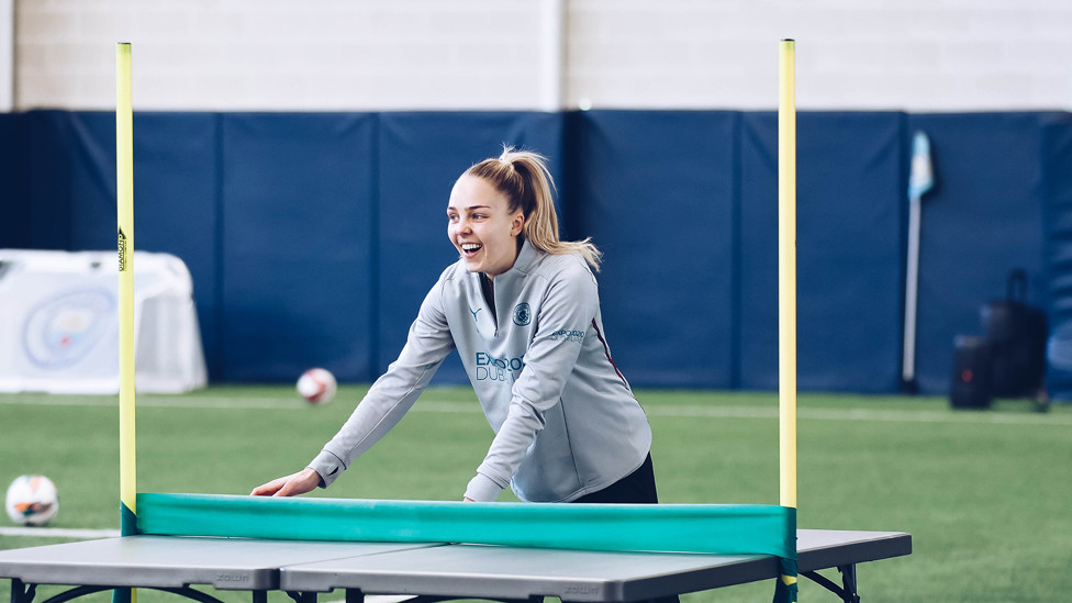 ELLIE ROE-BACK! : The 'keeper made her long-awaited return to action at the weekend