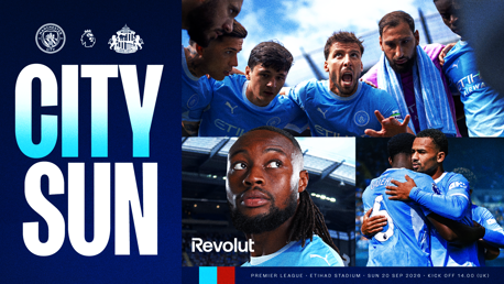City v Sunderland - Premier League LIVE Match Updates