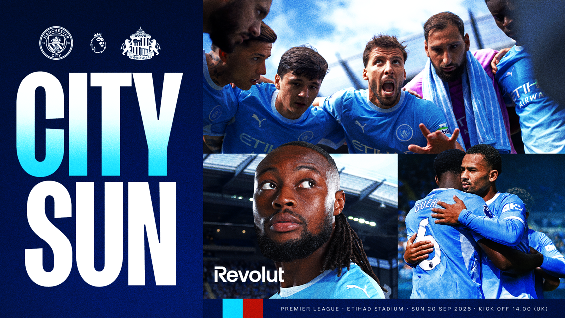 City v Sunderland - Premier League LIVE Match Updates