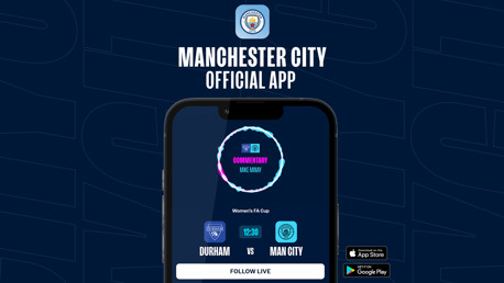 How to follow Durham v City on our official app
