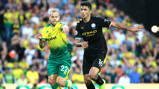 LATE GOAL: Rodri, impressive throughout, bagged his first for City to set up a tense finale.