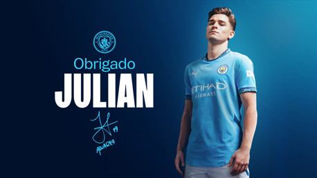 Julian Alvarez deixa o City