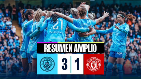 City 3-1 United: resumen amplio