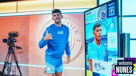 Bem-vindo Matheus Nunes 