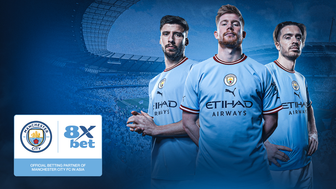 Manchester City announce regional partnership with 8Xbet