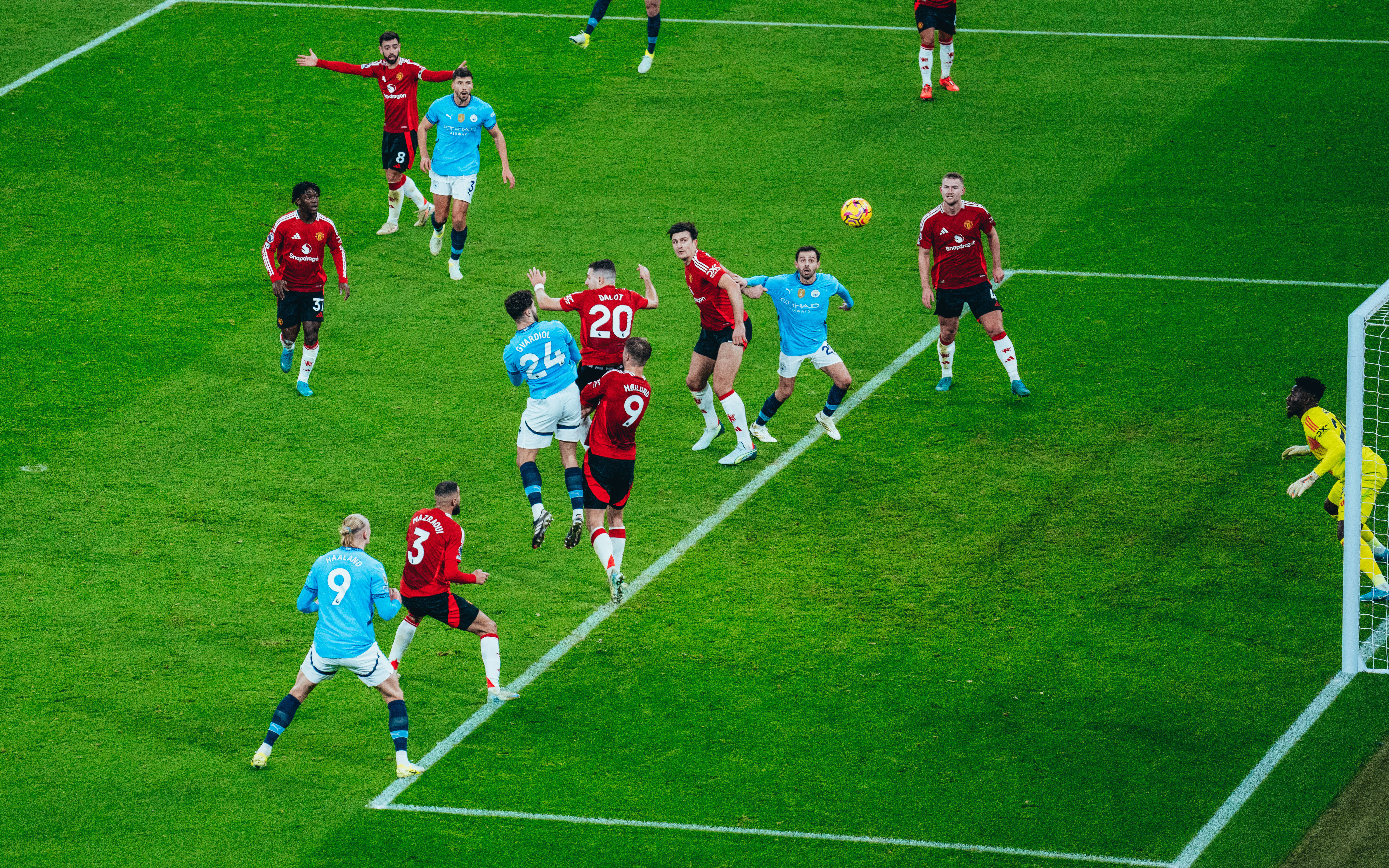 O gol de Gvardiol no Etihad! 