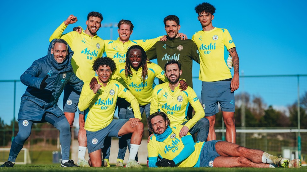 WINNING WEDNESDAY : Today's winning team to complete training.