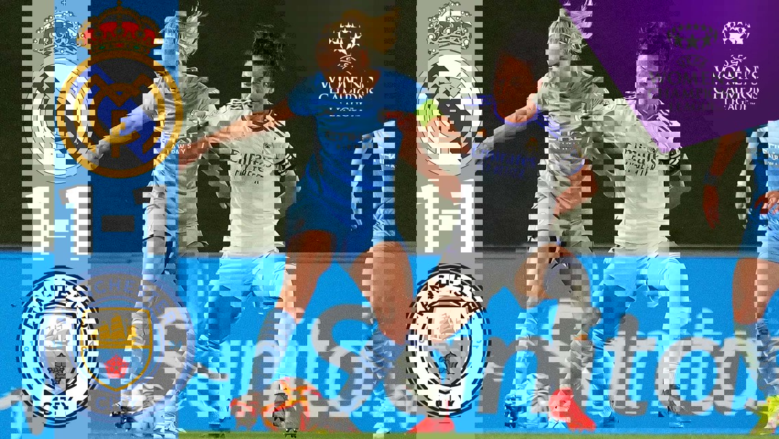 여자 챔피언스리그 H/L | 레알 마드리드 1-1 CITY