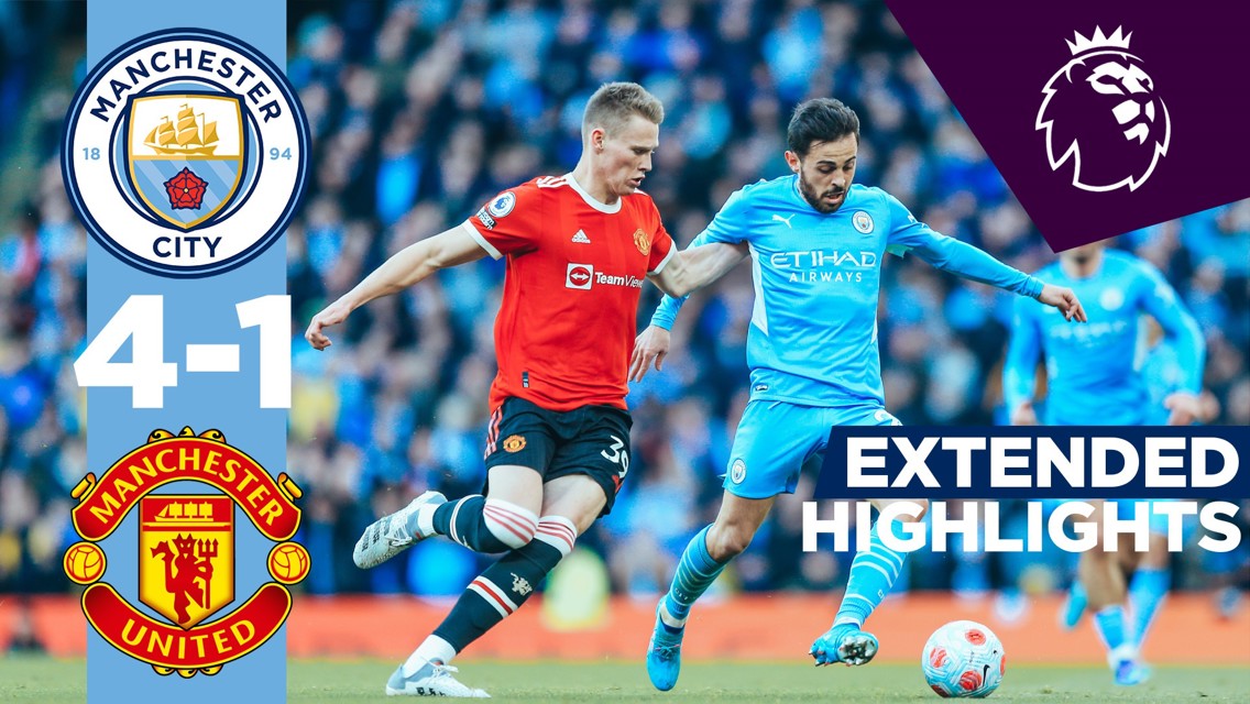 Le résumé : City 4-1 United (version longue)