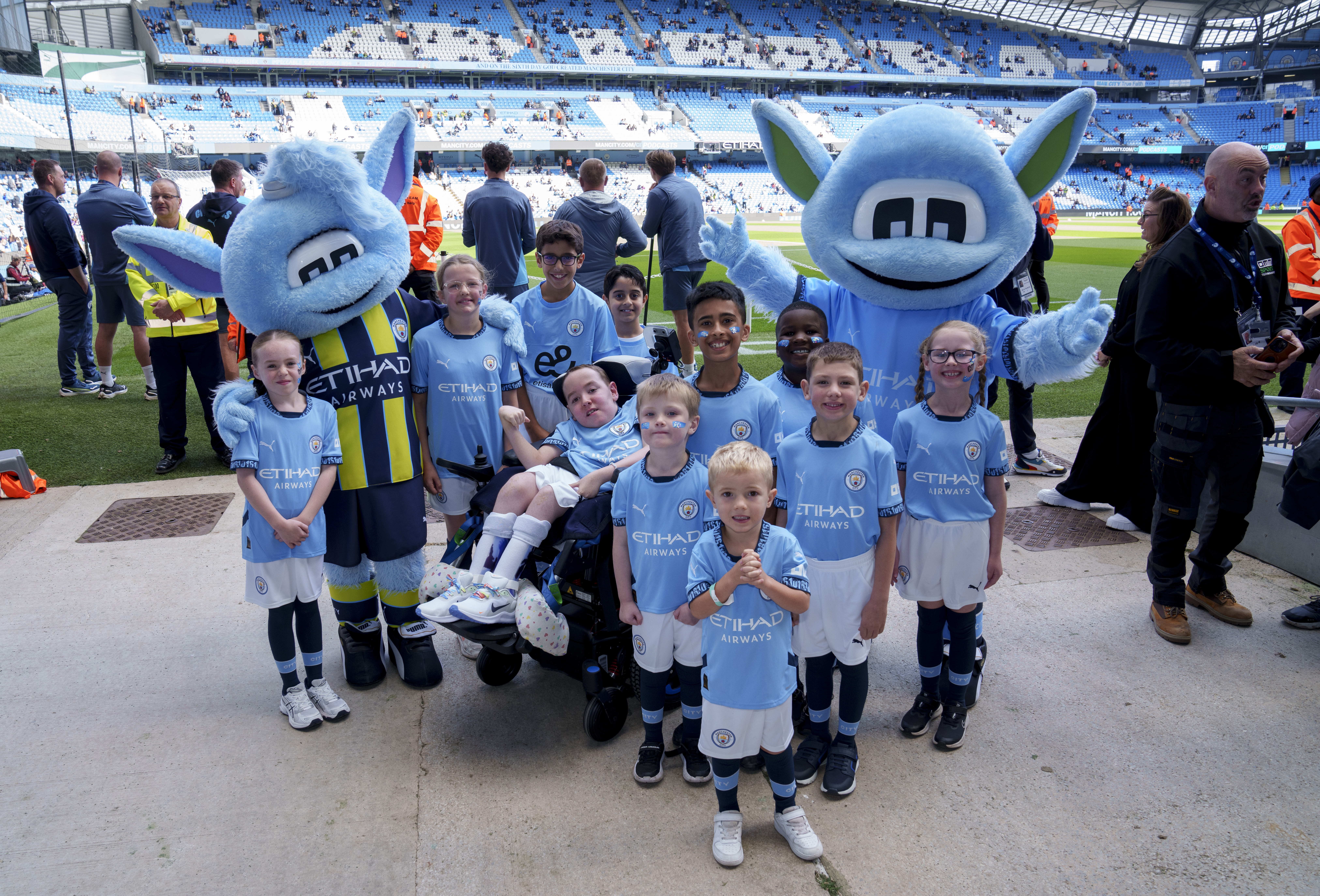 Player Mascot Experience Cityzens Junior Members