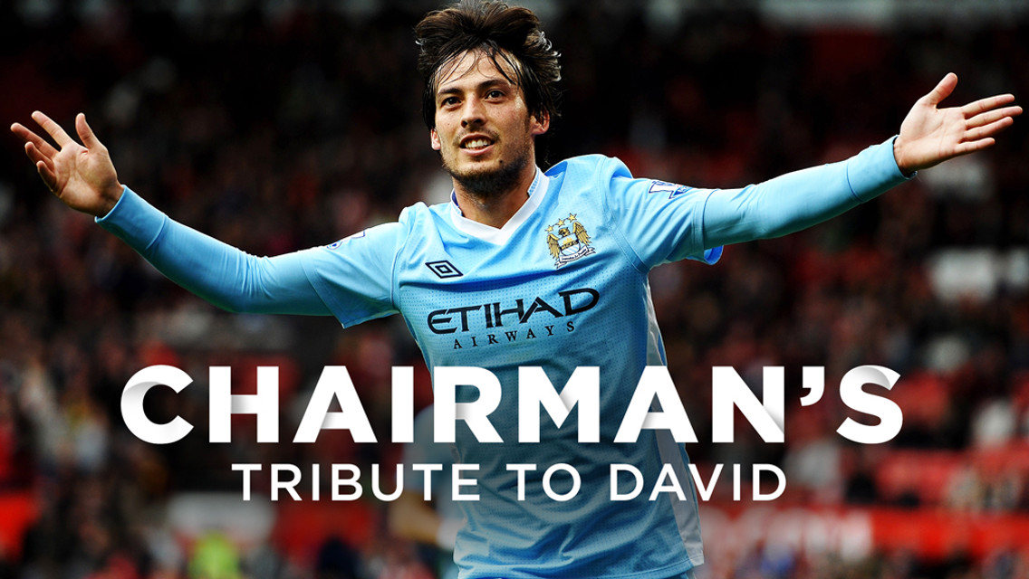 David Silva | L'hommage de Khaldoon Al Mubarak