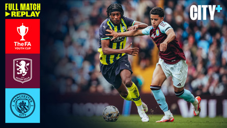 Full match replay: FA Youth Cup final – Aston Villa v City