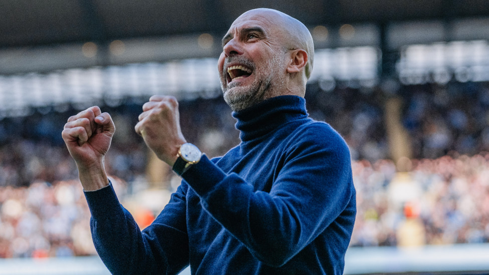 HAPPY PEP : What a win!