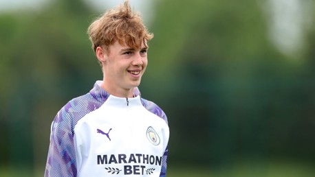 NEW FACE: Palmer is in the City squad for the clash with Chelsea.