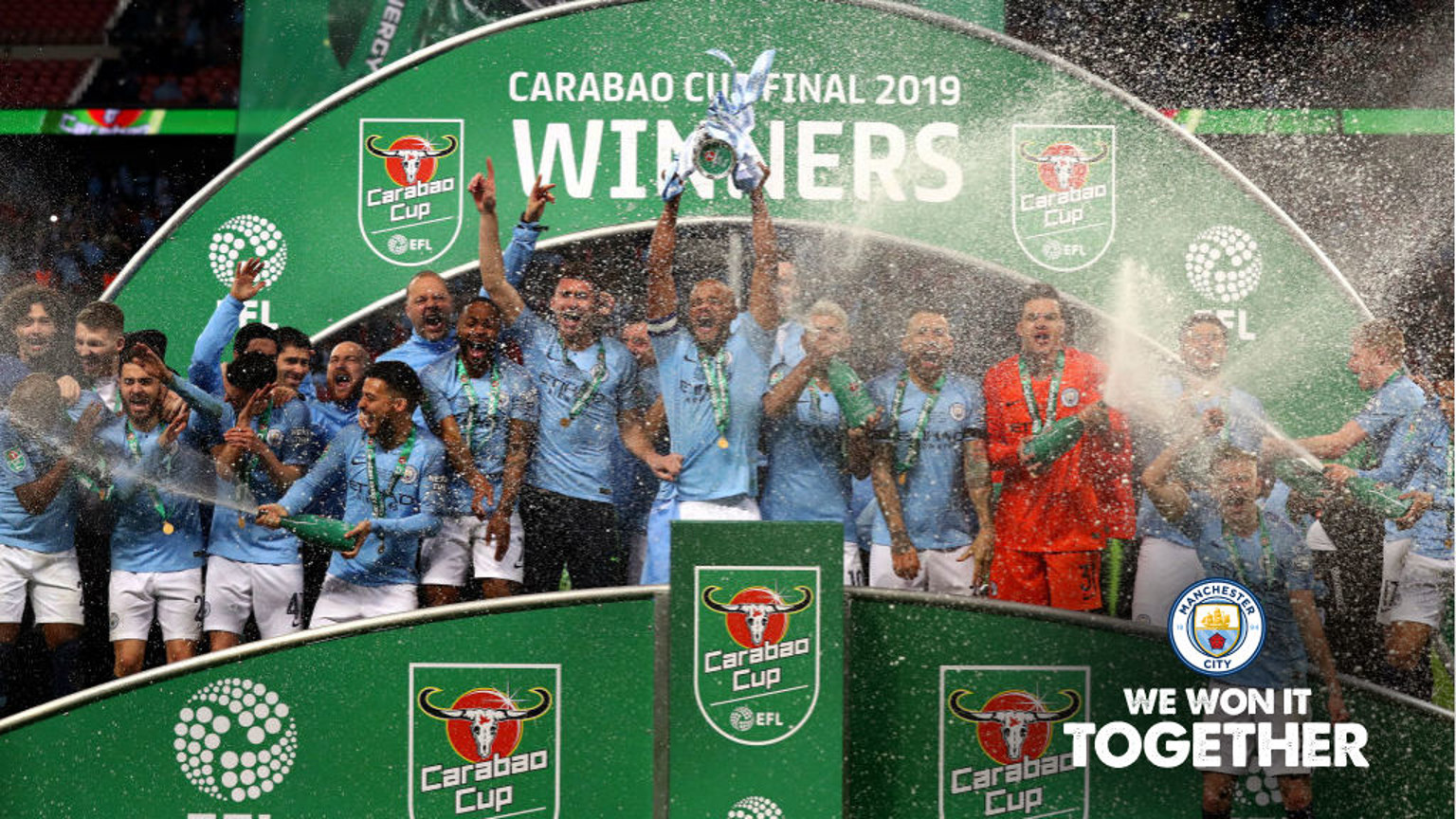 City é bicampeão da Copa da Liga Inglesa!