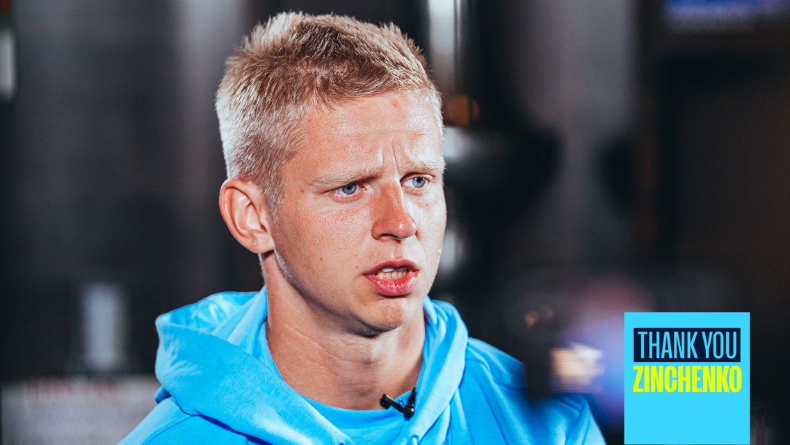 Zinchenko: I am so grateful to City and the Club’s amazing fans