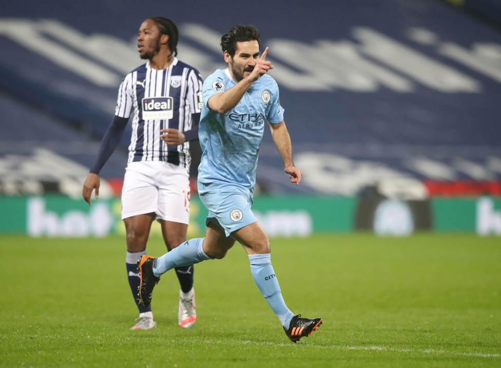 KUNDOGAN. : Ilkay Gündogan anotó dos goles en The Hawthorns.