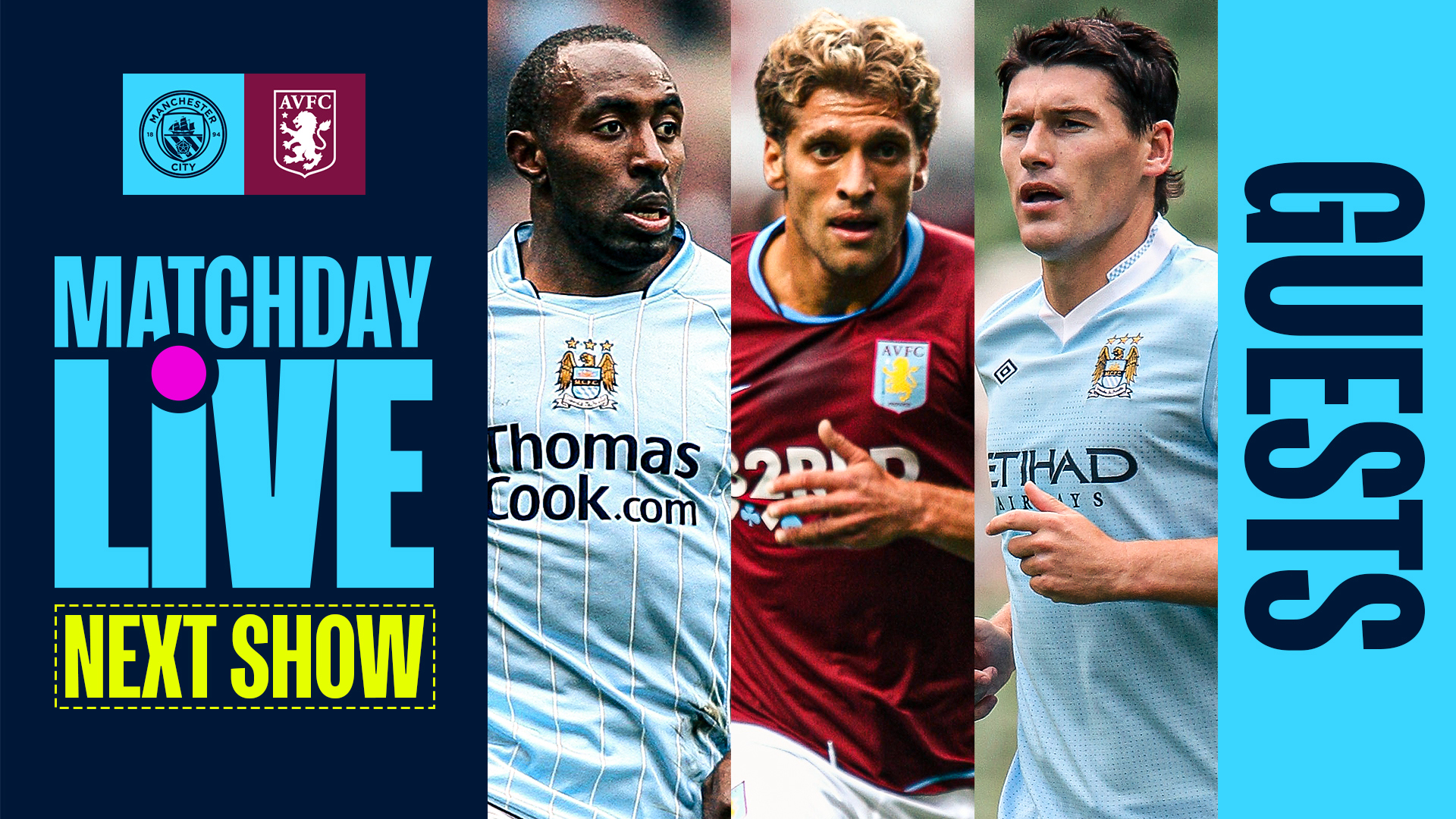 City v Villa Barry, Petrov and Vassell our Matchday Live guests