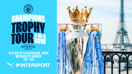 Les trophées de Premier League et du Community Shield à Paris !