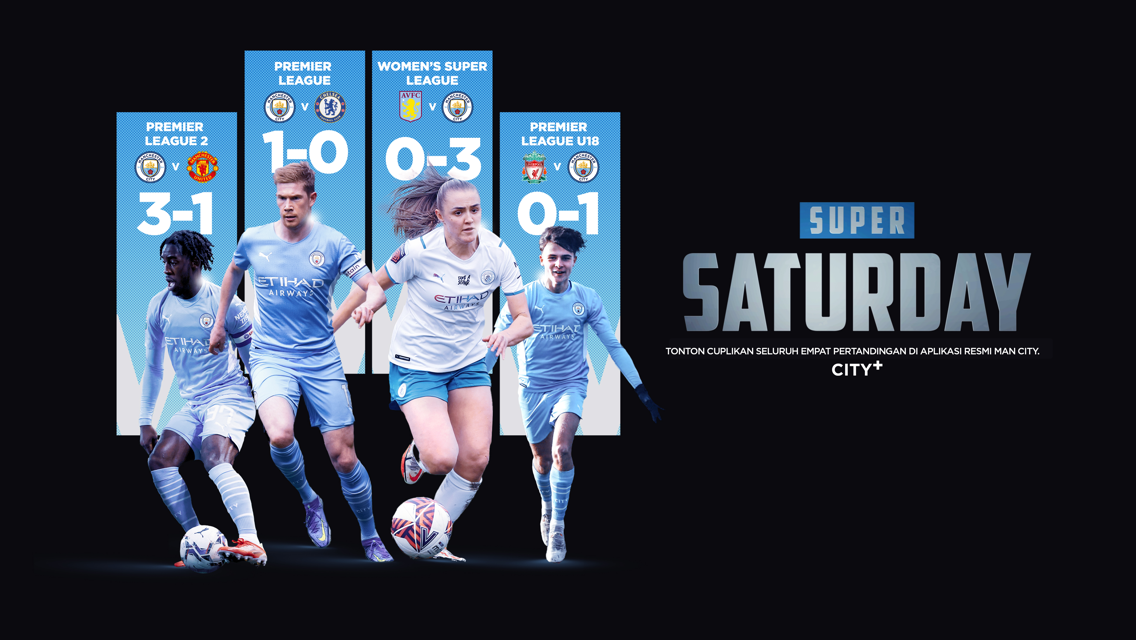 Fantastic Four: Seluruh Tim City Menang Dalam Sabtu Super