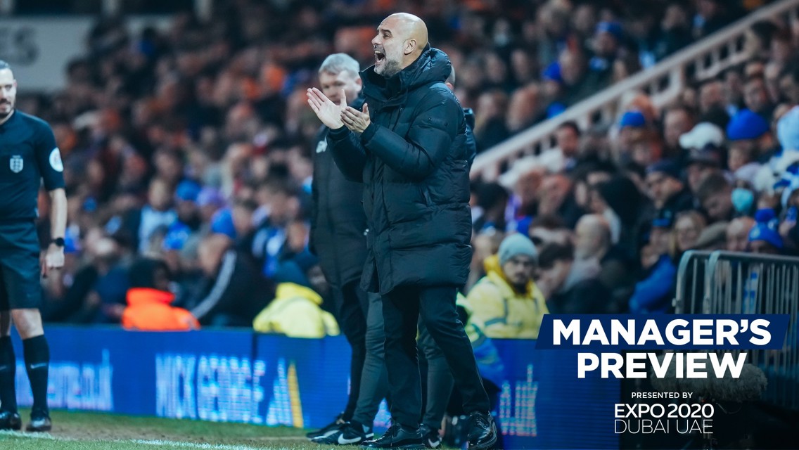 Guardiola shares thoughts on striker transfer plans