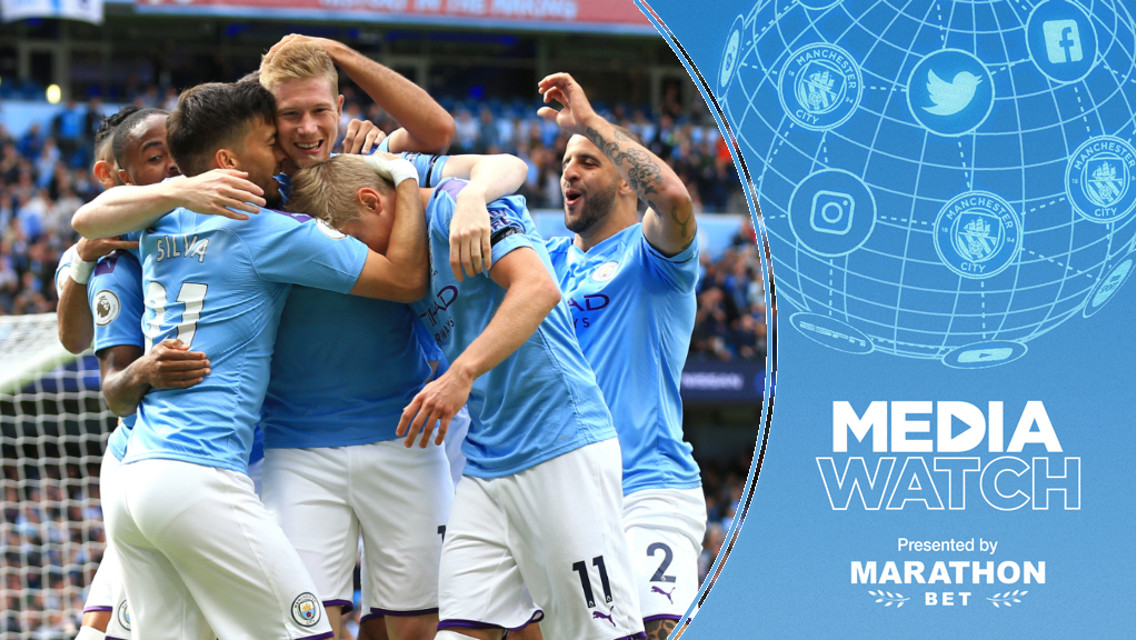 ON SONG: City head into today's clash with the Canaries in fine form