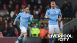 FIST PUMP: Bernardo handed City a lifeline with 12 minutes remaining.