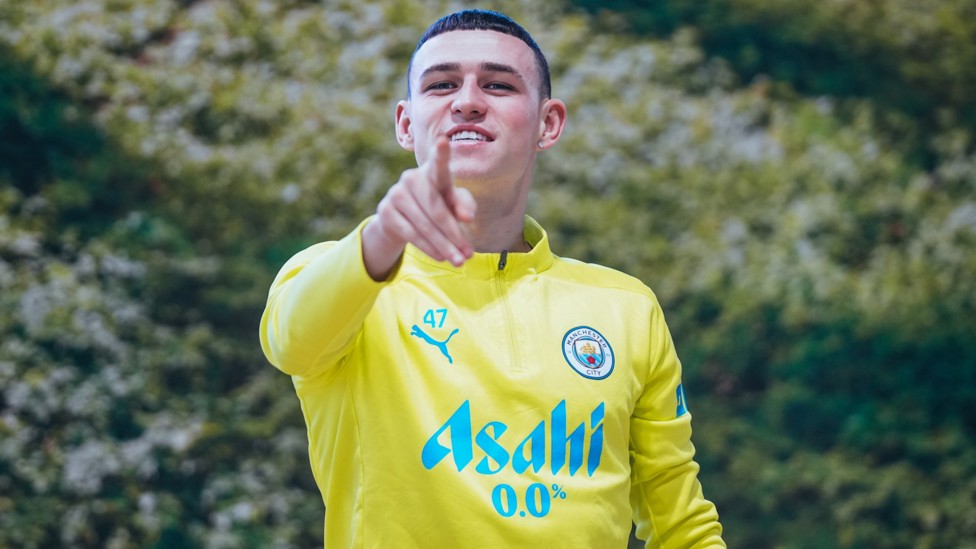 SPOTTED  : Phil Foden spots our snapper!