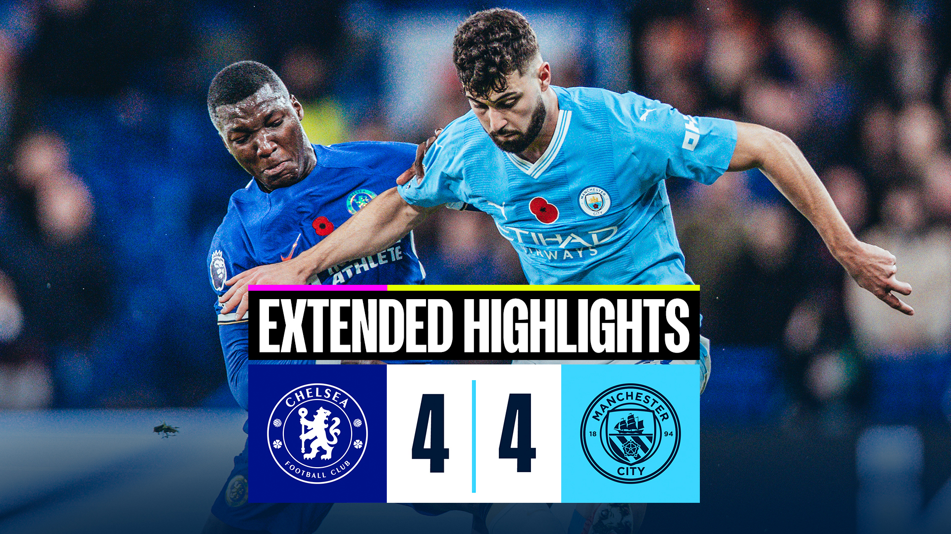 Chelsea 4-4 City: Extended highlights