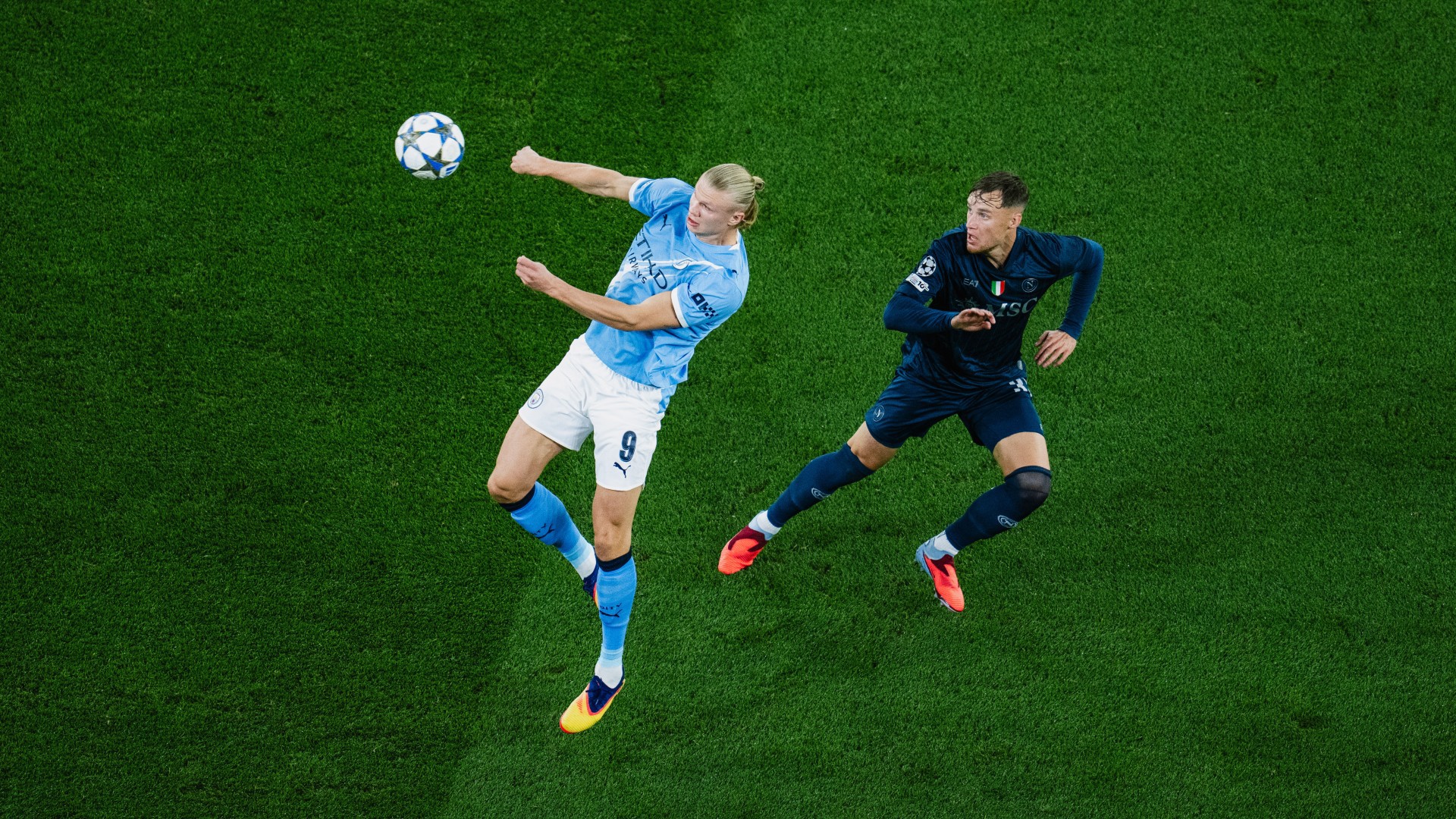 NIGHT TO REMEMBER: For Erling Haaland.