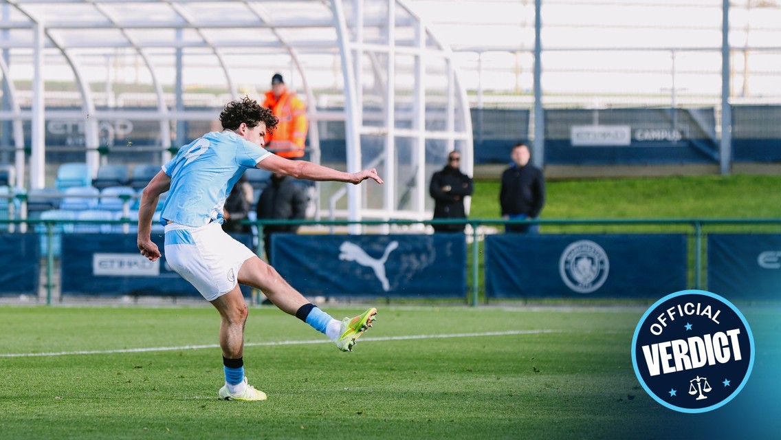 Lamb hat-trick helps City U18s extend lead at league summit after Burnley win