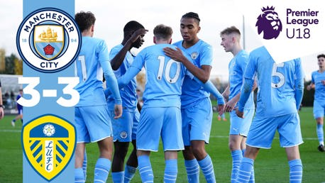 U18PL highlights: City 3-3 Leeds