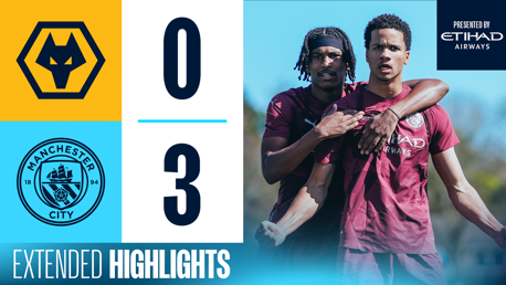 Extended highlights: Wolves 0-3 City's U18s