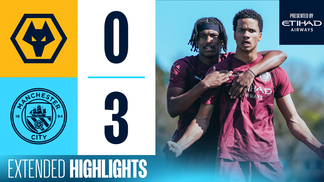 Extended highlights: Wolves 0-3 City's U18s