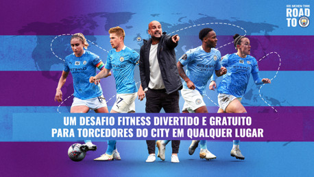 Prepare-se para o Nexen Road to Man City, o desafio fitness virtual!